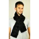 Black Karakul Fur Scarf  